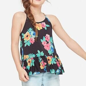 Justice Girls Top Ruffle Yoke Summer Sz. 10 NWT